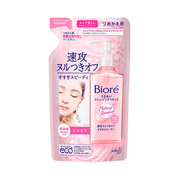 카오 비오레 수분 클렌징 리퀴드 리필용 210ml