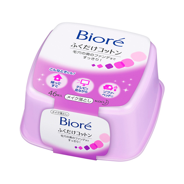 카오 후쿠다케 코튼 본체 46매입