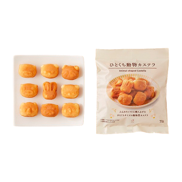 로손 동물 카스테라 70g