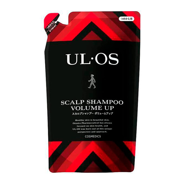 오오츠카제약 ULOS (우르오스) 스칼프 샴푸 볼륨업 리필용 파우치 420mL