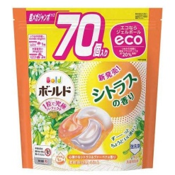 P&G 보르도 젤볼 4D 마음이 두근거리는 시트러스&바베나향 리필용 초메가 점보 사이즈 70개입