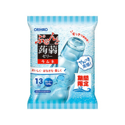 오리히로 탱글탱글 곤약젤리 파우치 라무네 6개입 120g