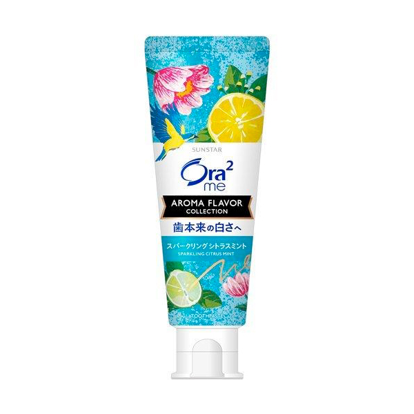 선스타 오라츠미 아로마 플레이버 컬렉션 페이스트 스파클링 시트러스 민트 치약 130g (오라치약)