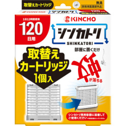 킨초 신카토리 방에 두기만 하면 120일용 무취 교체 카트리지 74g <1개>