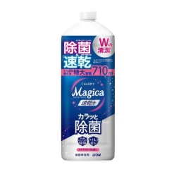 라이온 챠미 마지카 속건 플러스 바싹 제균 화이트 로즈 리필용 대형 710ml
