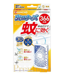 KINCHO 킨초 모기에 효과있는 무시 코나즈 프리미엄 플레이트 타입 366일 무취 <1개>