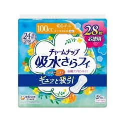 유니참 매력업 흡수 보송 생리대 양이 많아도 안심용 100cc 28장