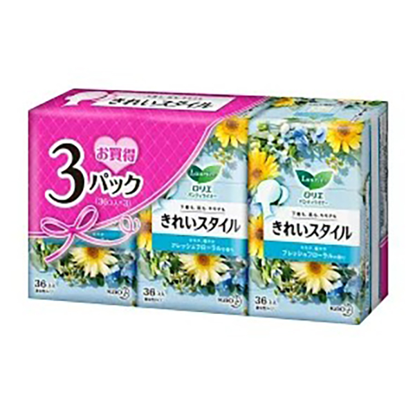 카오 로리에 키레이 스타일 플로랄 36개×3P
