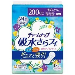 유니참 매력업 양이 특히 많을때도 한장으로 안심용 18매