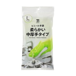 세븐일레븐 Seven eleven 비닐 장갑 중간 두께 L 사이즈