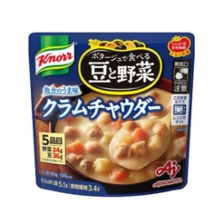 아지노모토 크노르 포타쥬로 먹는 콩과 야채 클램차우더 180g