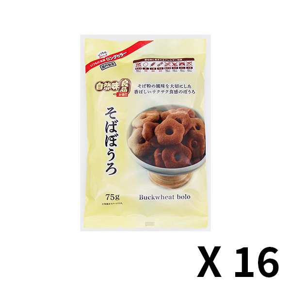 자연맛양품 소바보로 1봉(75g) x 16개 세트
