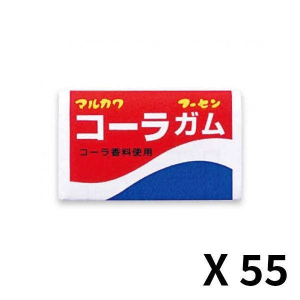 마루카와제과 콜라맛 풍선껌 1개(36g) x 55개 세트
