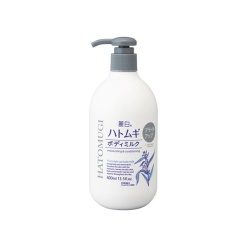 쿠마노유시 레이하쿠 하토무기/하또무기/율무 브라이트업 바디밀크 400ml