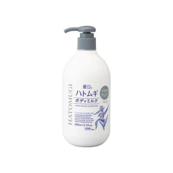 쿠마노유시 레이하쿠 하토무기/하또무기/율무 브라이트업 바디밀크 400ml