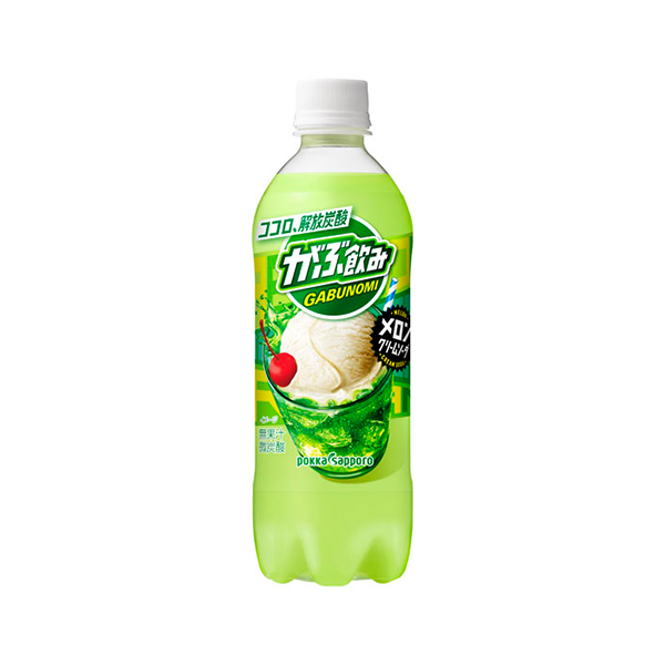 포카삿포로 꿀꺽꿀꺽 마시는 멜론 크림소다 탄산음료 500ml