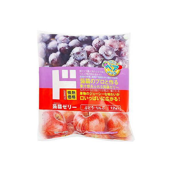 돈키호테 곤약젤리 포도&사과 12개입 240g