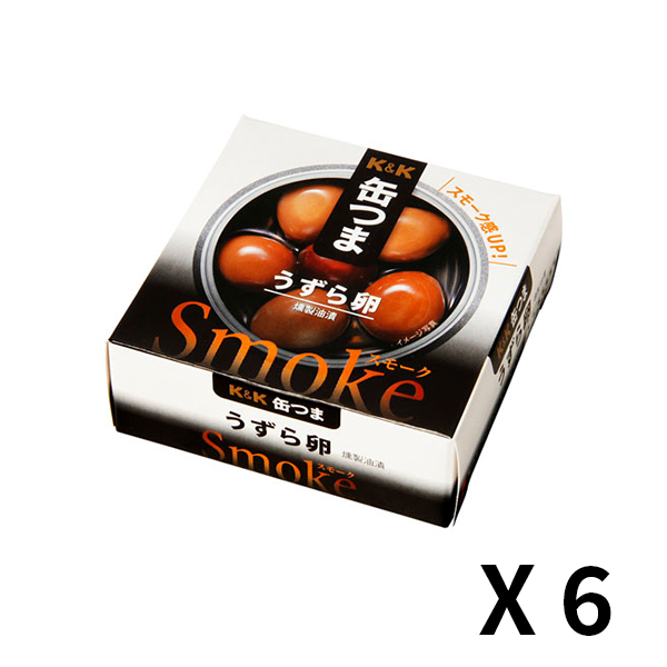 K&K 캔츠마 Smoke 메추리알 25g x 6개 세트