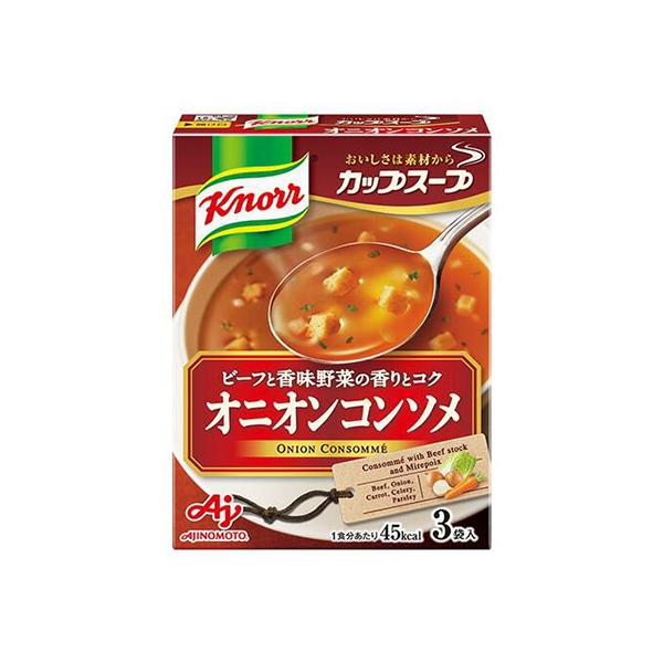 아지노모토 크노르 컵 스프 어니언 콘소메 1개(11.3g x 3봉입)