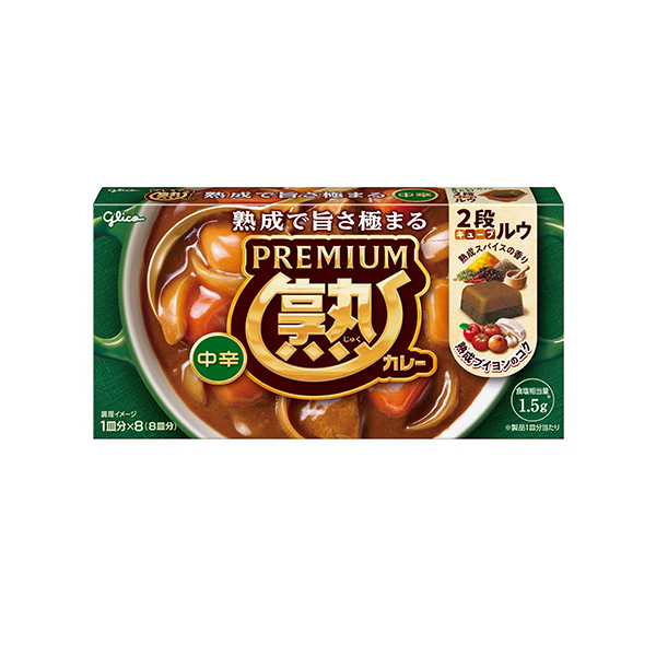 글리코 프리미엄 숙성 카레 중간 매운맛 160g