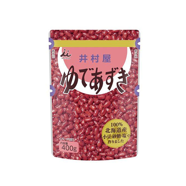 이무라야 홋카이도 삶은 팥 파우치 400g