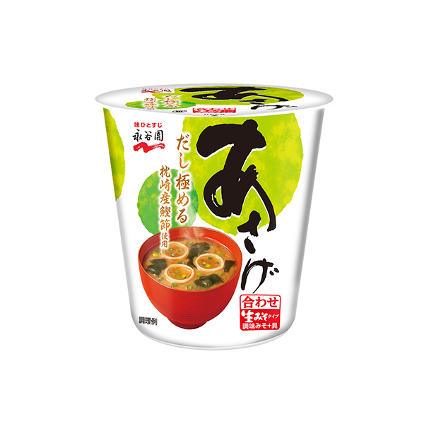 나가타니엔 컵 생된장국 아사게 18.1g