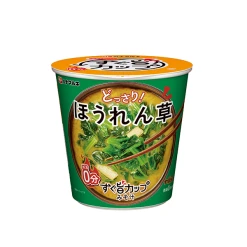 하나마루키 바로 맛있어지는 컵 된장국 시금치 1개(10.3g)