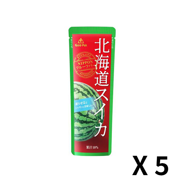 골드팩 홋카이도 수박 80g x 5개 세트