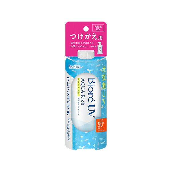 카오 비오레 UV 아쿠아 리치 라이트 업 에센스 프레시 파우치 교체용 120g