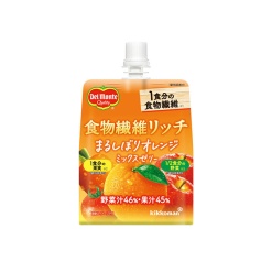 델몬트 식이 섬유 리치 통째로 짜낸 오렌지 믹스젤리160g