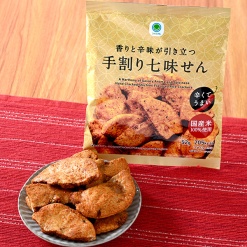 Family Mart 패밀리마트 테와리 시치미센베이 52g