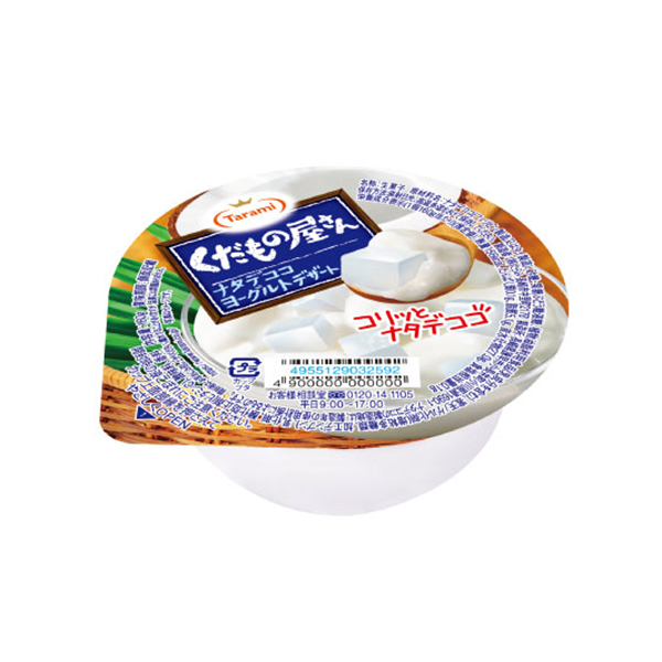 타라미 과일 가게 나타데코코 요구르트 디저트 젤리 160g