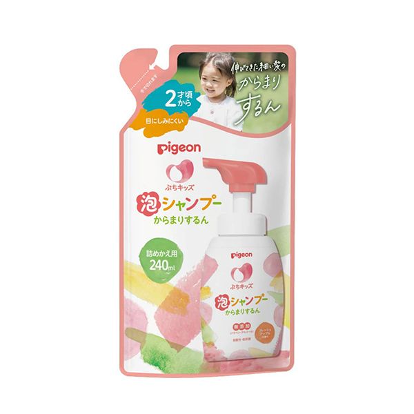 피죤 쁘띠 키즈 거품 샴푸 리필용 프레쉬 애플향 240ml