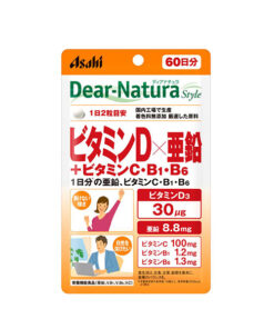 디아나츄라 스타일 비타민D × 아연 + 비타민 C · B1 · B6 60일분 (120정)