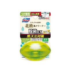 코바야시제약 액체 블루렛 놓기만하면 제균 EX 프레이그런스 교체용 북유럽 레몬 리프향 67ml