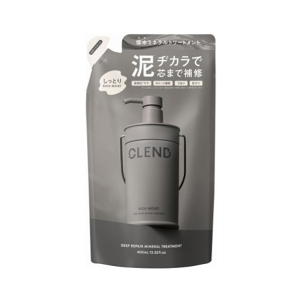 보틀웍스 클렌드 리치 모이스트 딥리페어 미네랄 트리트먼트 리필용400mL