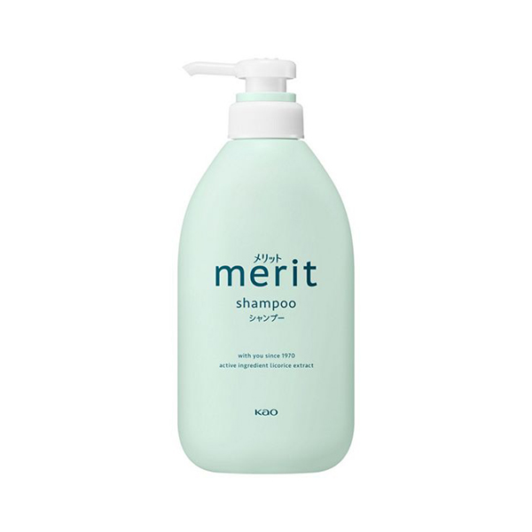 카오 메리트 샴푸 펌프 450ml