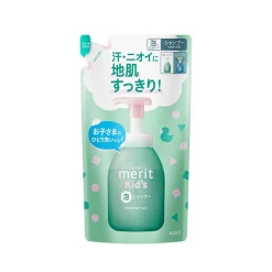 카오 메리트 키즈 거품으로 나오는 샴푸 리필용 270mL