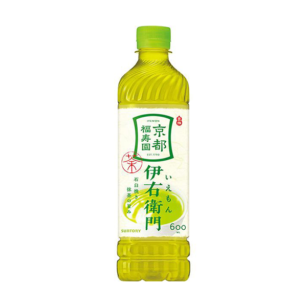 산토리 녹차 이에몬 페트 600ml