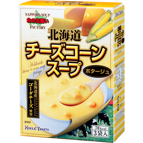 홋카이야마토 치즈콘 스프 1개(3봉입) 49.5g