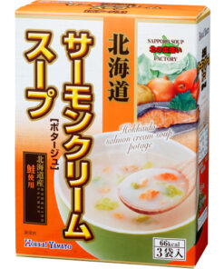 홋카이야마토 연어 크림 스프 1개(3봉입) 51.6g