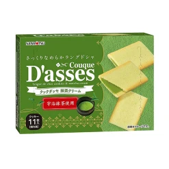 산리츠제과 쿠크다스 말차 크림 11장입