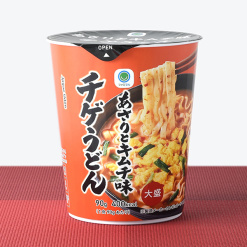 패밀리마트 바지락 우동 김치찌개 맛 90g