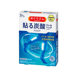 카오 메구리즘 붙이는 탄산 젤팩 다리용 라벤더 민트향 6장입