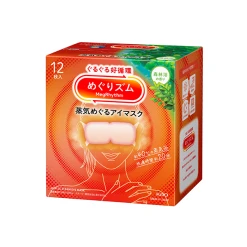 카오 메구리즘 증기 아이마스크 산림욕향 12장입