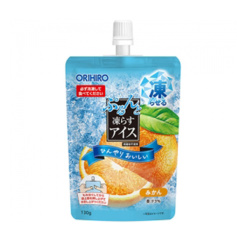 오리히로 탱글탱글 얼려먹는 아이스 스탠딩 귤맛 130g