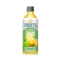 기린 오후의 홍차 FRUITS & ICE TEA 백포도와 레몬 500ml