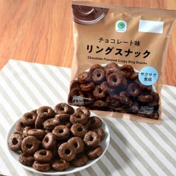 패밀리마트 초콜릿맛 링 스낵 65g