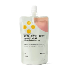 무인양품 피부를 생각해 만든 망고와 사지 젤리 콜라겐 함유 150g