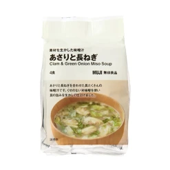 무인양품 바지락 대파 된장국 27.6g